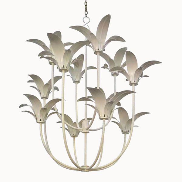 Lily Bloom 12-globe, Steel