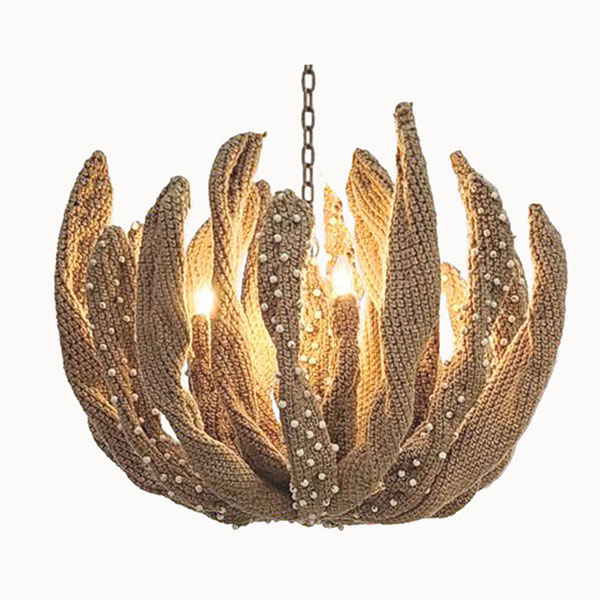 Crocheted Coral - Hemp (Steel Frame)